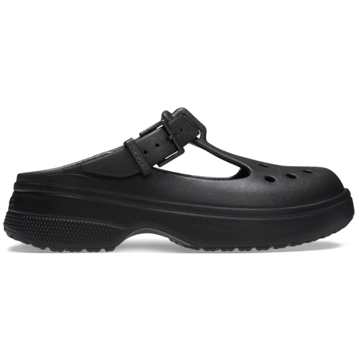 Saboti Crocs Classic Mary Jane Clog Negru - Black - imagine 8